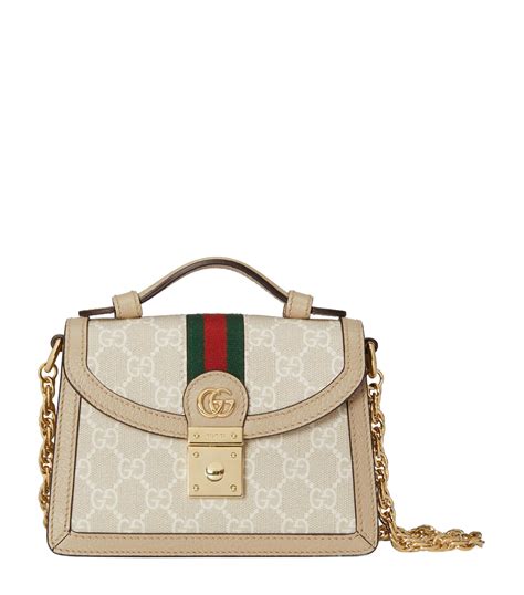 gucci mini ophidia bag white